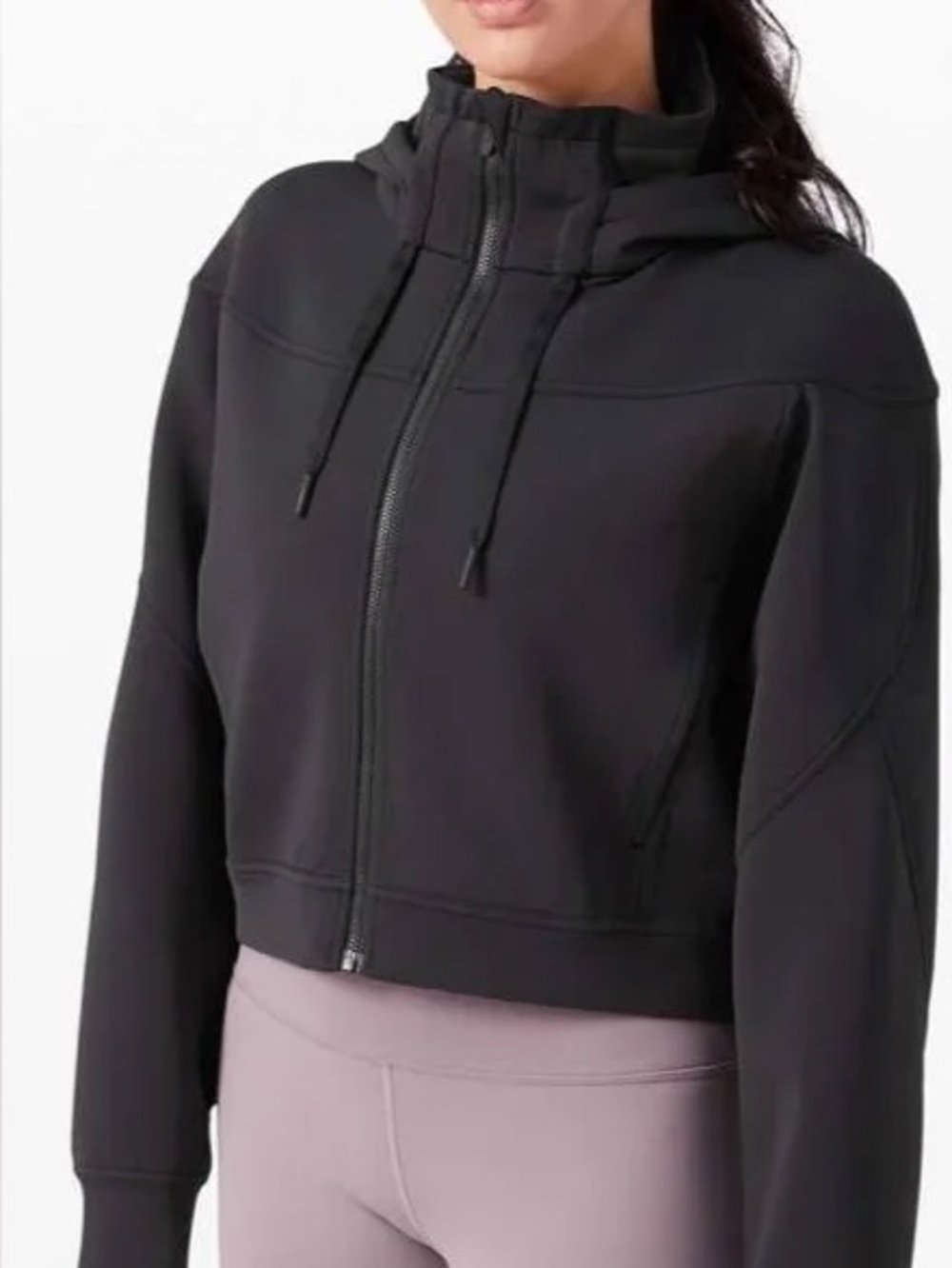 Lululemon Rouge Renegade Zip Hoodie (Cropped)